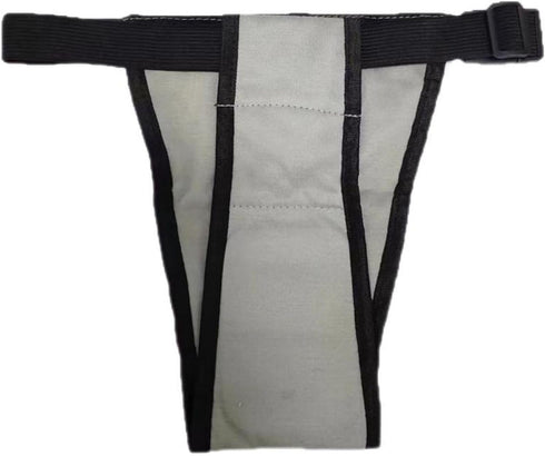 Adjustable Reusable Diapers for Female Dogs - Grey XL