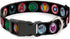 Buckle-Down Dog Collar Plastic Clip Buckle, 9-Avenger Icons Black/Multi Color, 1" x 15-26 Inches