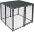 Dog Kennel Shade Cover - 95% Sunblock Shade Tarp Panel for Outdoor Dog House, Large Pet Crate, 10ft x 10ft