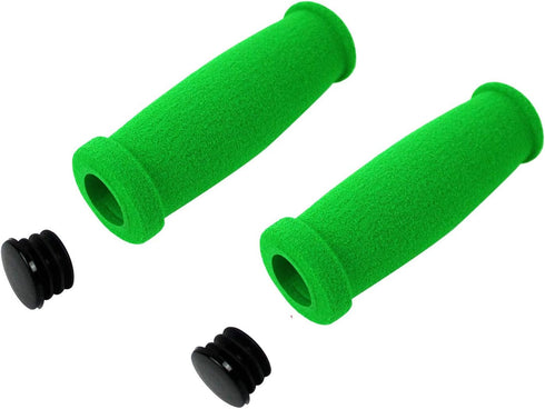 New Replacement Handle Grips for Razor Scooter, Foam Grip for Handlebar (Green)
