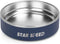 24oz Stainless Steel Dog Bowls with Rubber Bottom, Non-Slip Double Wall for Small & Medium Dogs