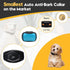 Tiniest Bark Collar for Small Dogs 5-15lbs, Rechargeable, No Shock with Vibration & Sound, Orange