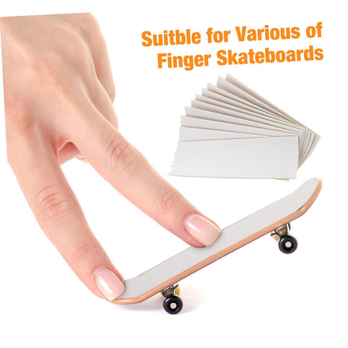 10pcs Set Foam Grip Tape for Fingerboards Non-Skid Stickers for Skateboarding Accessories Easy Peel Stick