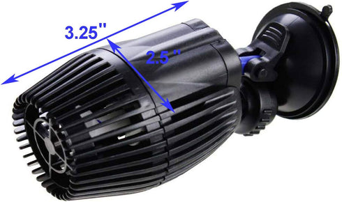 AQUANEAT Circulation Pump, Aquarium Wave Maker, Fish Tank Powerhead Submersible Water Pump w/Suction Cup (Middle 800 GPH) by AQUANEAT