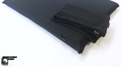 Luxurious Comfort Pet Dog Bed External Cover, Cover Only, for Small and Large Dogs, Black, 47"x29"