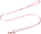 Lionet Paws Dog Leash - Silk Pink Leash for Small Medium Large Dogs, Matching Collar for Girl and Boy