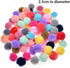 100pcs Dog Hair Bows, Bulk Tiny Pet Grooming Bows with Rubber Bands for Small Dogs, Handmade Yorkie Bows