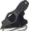 MTech USA Fixed Neck Knife - Black Blade and Handle, Full Tang with Nylon Fiber Sheath