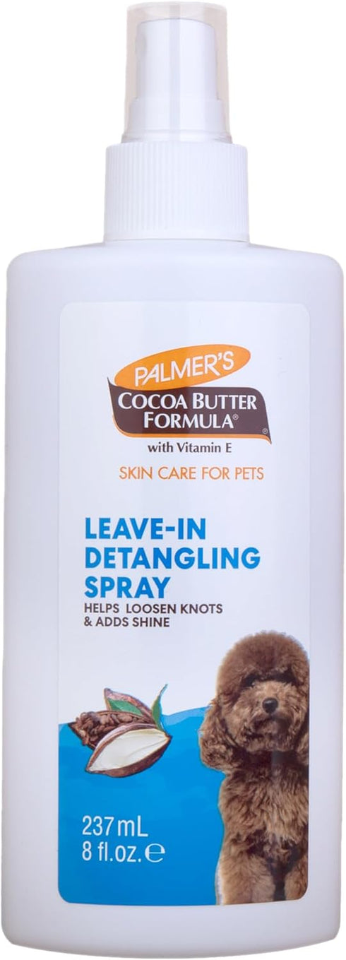Palmers for Pets Detangling and Conditioning Leave-In Spray, Cocoa Butter - No-Rinse