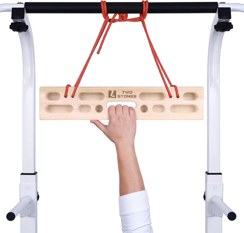 Two Stones Portable Hangboard | Rock Climbing Hangboard | Hang Board for Climbing | Rock Climbing Gifts for Rock