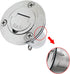 SHENGHUISS Boat Deck Fuel/Gas/Water/Waste Fill/Filler Tank Key, Marine 316 Stainless Steel Deck Filler for Yacht Caravan