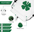 Golf Valuables Pouch Bag with Drawstrings, Leather Golf Tee Pouch for Men and Women