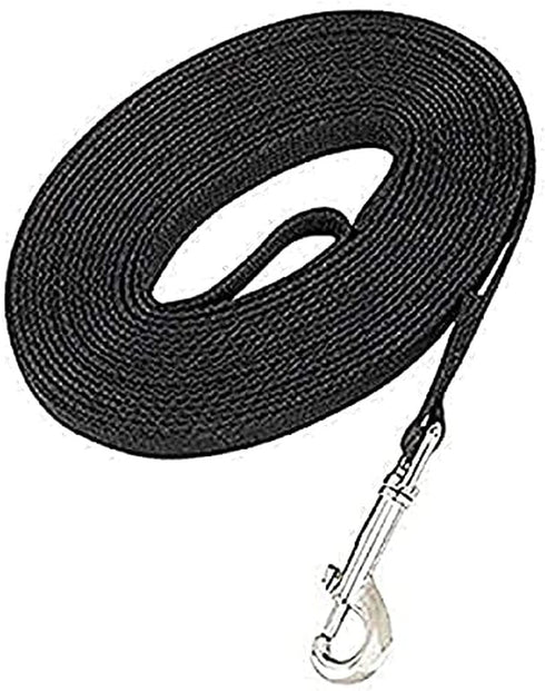 Guardian Gear Cotton Web Training Lead, 15 Ft, Black