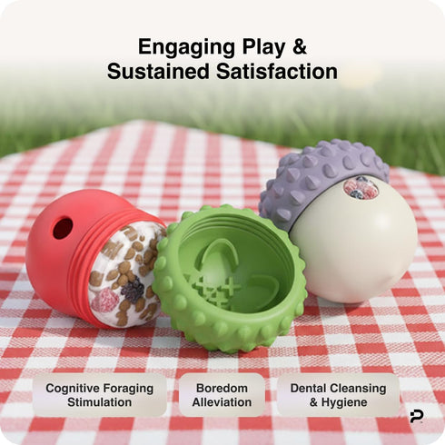 Frozen PiFi Interactive Dog Toys for Small Dogs, Treat Dispensing Dog Toy for Wet, Dry & Treats, Slow Feeder & BPA-Free