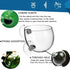 Tfwadmx 4 Pack Aquarium Plant Holder Crystal Glass Plant Pot with Suction Cups for Fish Tank Aquascape