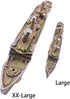 Ulifery Titanic Aquarium Boat Shipwreck Sunken Pirate Ship Resin Fish Tank Decorations Aircraft Carrier for Betta