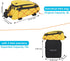 MOSISO Bike Rack Bag with 2 Removable Panniers, Waterproof Trunk Cooler Storage Bag for Bicycle Rear Seat
