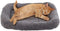 Enjoying Plush Cat Bed Mat, 10" x 15" Pet Cushion with Pillow for Puppy Curling Sleep, Antiskid Bottom (Small)