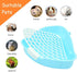 Hamiledyi Small Rabbit Litter Box for Cage - Triangle Potty Trainer Corner Bunny Toilet for Dwarf Holland Lop Rodent