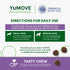 YuMOVE Daily Chews, Hip and Joint Supplement for Small & Medium Dogs with Glucosamine, 60 Chews