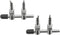 2PCS 2-Way Stainless Steel Air Distributor Splitter Pump Lever Control Valve for Aquarium Fish Tanks