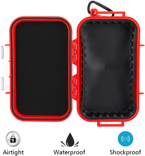 GOTOTOP Waterproof Storage Case - Shockproof Airtight Carry Box for Outdoors