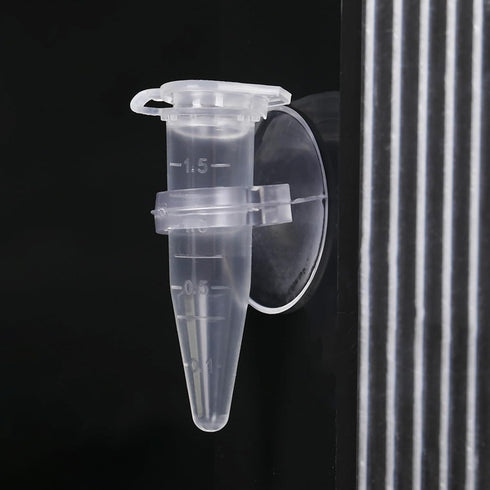 NIHUIFA 6pcs Automatic Shrimp Feeding Cups PVC Suction Cup Shrimp Feeders for Easy Efficient Aquarium Feeding