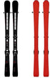 Ski Wall Mount, Indoor Display Rack for Ski Board, Wall Mounted Storage, Home and Garage Snowboard Storage (4 PCS)