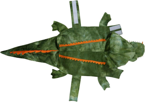 Mogoko Funny Dog Crocodile Costumes, Pet Halloween Alligator Cosplay Dress for Cats and Dogs (S Size)