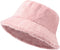 Winter Soft Faux Fur Plush Bucket Hat, Lovely Fisherman Cap for Women