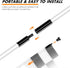 KINGTOP Golf Flagstick - Portable Design Practice Putting Green Flag Stick for Yard, Club, 3FT or 6FT Heights Available