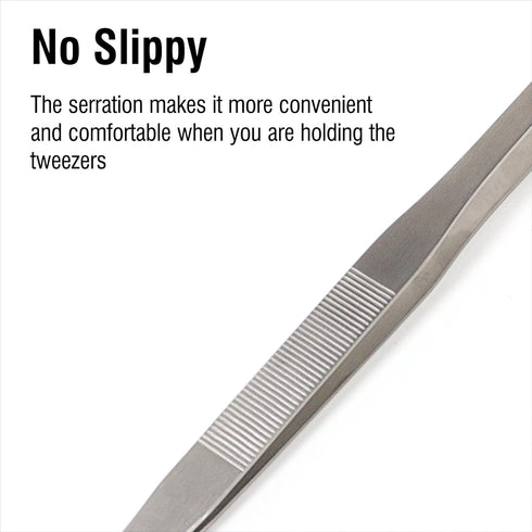 18.9 inch Heavy Duty Extra Long Tweezers for Fish Tank, Curved Stainless Steel Aquascape Tongs