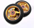 Z-FIRST 2Pcs 100 mm 9 Pro Stunt Scooter Wheels with Abec Bearings for MGP/Razor/Lucky/Envy/Vokul Pro Scooters