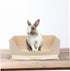 Ipetboom Large Rabbit Litter Box - Easy to Use Bunny Potty