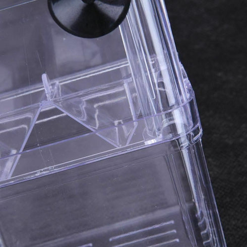 Quaziret Aquarium Fish Breeder Box Plastic Fish Isolation Breeding Box Hatching Incubator Box for Baby Fish Shrimp