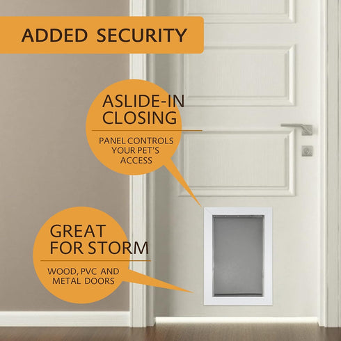 Extra Large Replacement Dog Door Flap, Compatible with PetSafe, Measures 13 3/4” x 23 3/4”