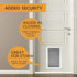 Extra Large Replacement Dog Door Flap, Compatible with PetSafe, Measures 13 3/4” x 23 3/4”