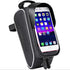 Universal Bike Phone Holder, Black, Handlebar Mounting, Compatible with iPhone 15, 14, 13, 12, 11, 10, Samsung Galaxy S8 Plus, Note 4, 5, Huawei, Xiaomi, OnePlus