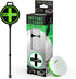 Instant Golf Eraser with Bag Tether, Premium Dual-Sided Sponge for Cleaning Clubs, Shoes & Golf Balls, 6 Pack