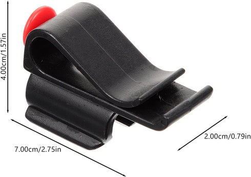 Kisangel Putter Clip on Holder, Club Holder for Golf Bag, Putter Clamp Golf Accessories