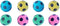 Foam Soccer Balls Cat Toys, Pack of 8