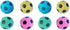 Foam Soccer Balls Cat Toys, Pack of 8