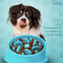 Non-Slip Slow Feeder Dog Bowl, Anti-Choke Design for Healthier Eating Habits
