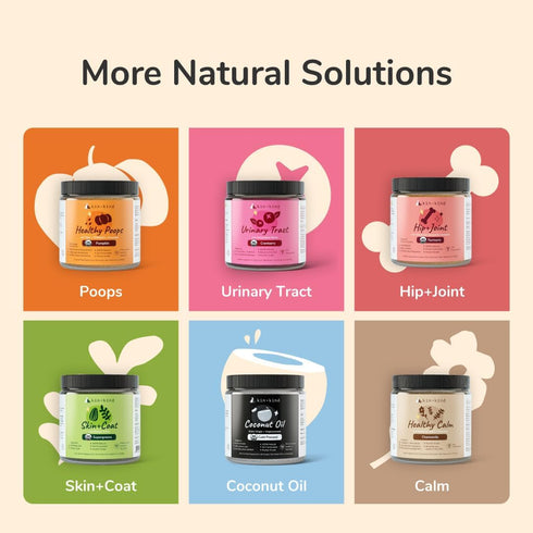4oz kin+kind Skin and Coat Supplement for Dogs & Cats Natural Vitamin Supplements with Organic Ingredients for Shiny