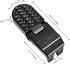 TOBWOLF 2PCS E-Bike U Slot Rear Pedals, 10MM / 14MM Aluminum Bicycle Foot Pegs for Mountain Bikes
