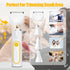 YEUKEUUAI Trimmer, Trimmer 4-in-1) Dog Paw Low Noise Paw Hair for Dogs with LED Light Wireless Pet Shaver, Suitable