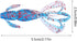BAIMOQI 10PCS Realistic Shrimp Lures Flexible Construction Rhythm Meditative for Attraction
