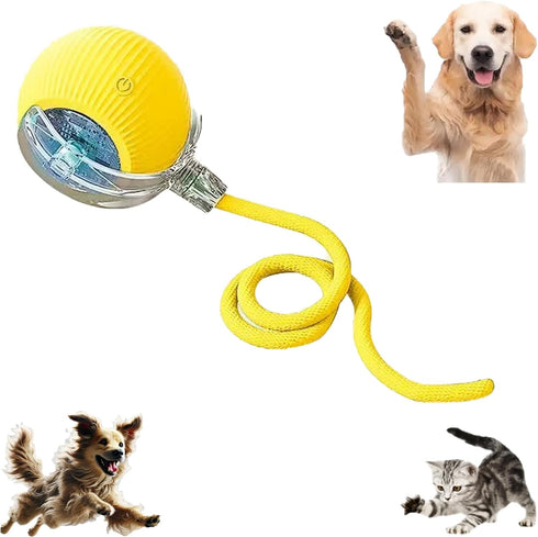 AUTRETY 2025 New Electric Dog Ball Toy,360 Smart Automatic Interactive Rolling Dog Ball,