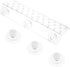 POPETPOP Coral Holder - Acrylic Aquarium Fish Tank Glass 32 Hole Cover Clip Support Holder