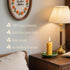 16 Packs Candles,8 Natural Beeswax Pillar Hour Long Burn Time Emergency Candles - Unscented,Smokeless and Dripless